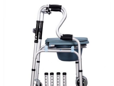 老人铝合金坐便椅雅德残疾人坐便器孕妇马桶可按摩医疗器械图2