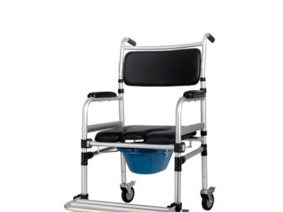雅德铝合金坐便椅老人坐厕椅残疾人坐便器孕妇可移动马桶椅图3