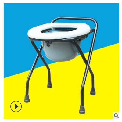 老年座便椅 可折叠坐厕凳 坐便椅 座便马扎 大便凳 大便椅坐厕椅图3