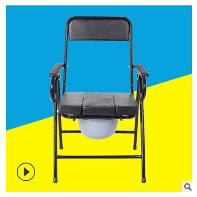 坐便椅 座便椅 坐便凳 坐厕椅 座厕凳 大黑桶座便椅 桶式座便椅图3