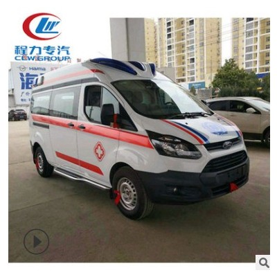 国六 汽油版 柴油版V362新全顺自动档长轴 负压救护车 120急救车