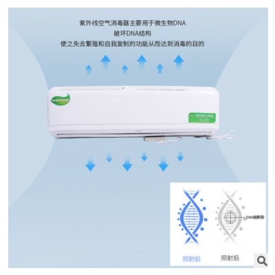 壁挂式紫外线空气消毒器医院壁挂紫外线消毒机家用壁挂空气消毒器