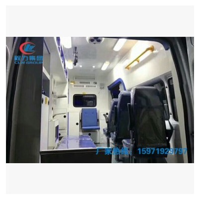 江苏泰州福特救护车V348高顶医院医疗救援车救护车重病监护车厂家图2