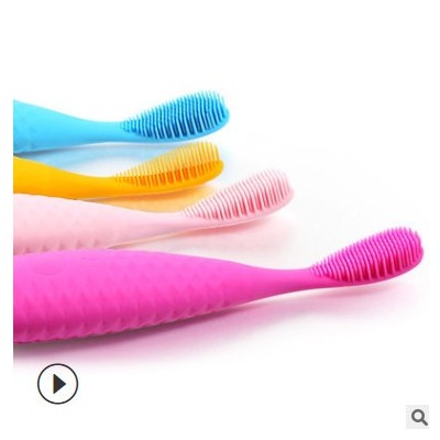 Kolin歌林儿童电动牙刷儿歌音乐硅胶充电声波自动牙刷2-6岁工厂图2