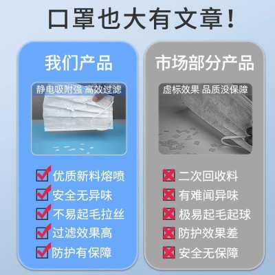 医用外科口罩一次性医疗灭菌级黑色成人三层防护独立包批发现货