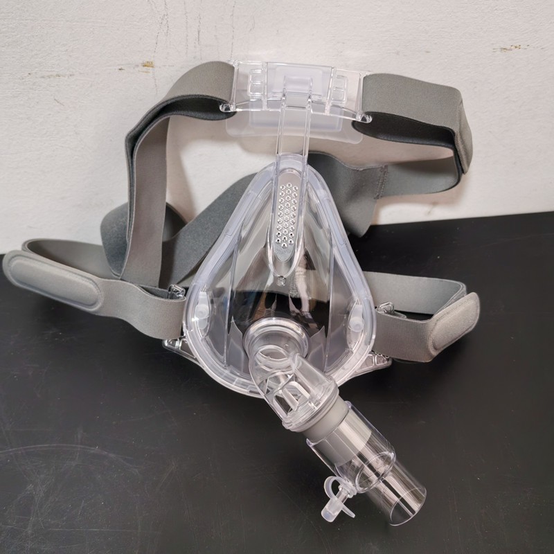 瑞迈特斯百瑞呼吸机通用口鼻面罩飞利浦瑞思迈鱼跃万曼图3