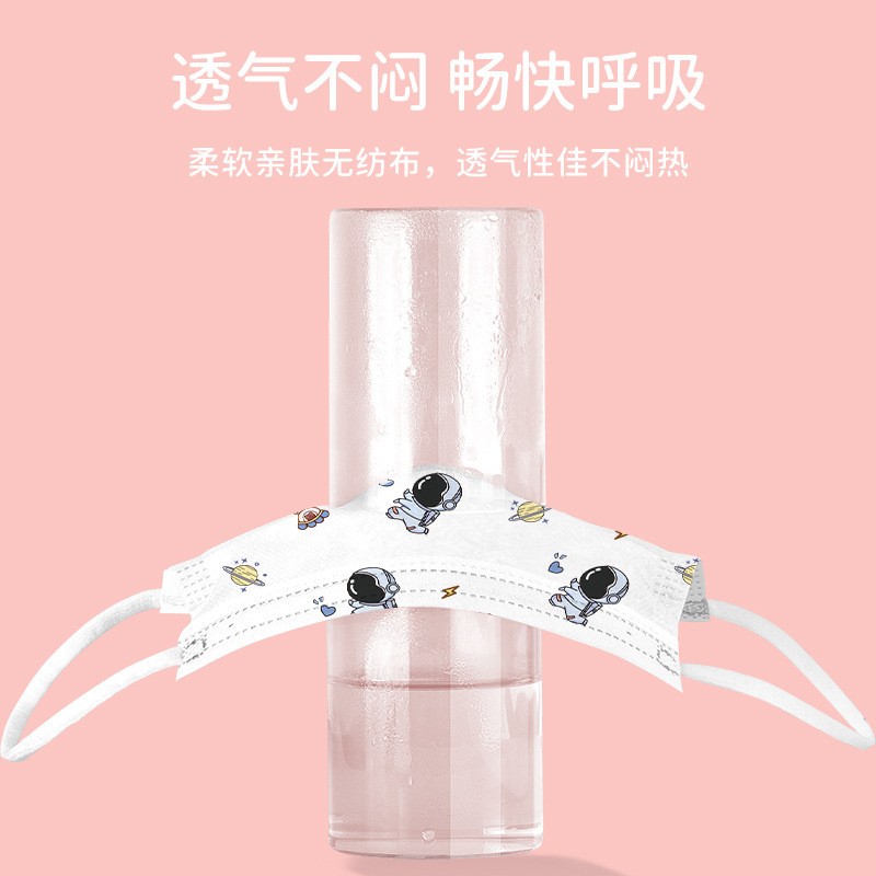 医用外科口罩儿童尺寸4-12岁孩子一次性可爱印花口罩医用独立包装