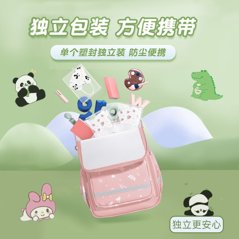 儿童尺寸3d立体医用外科口罩夏季防护款0-3岁透气8到12岁多色混装图3