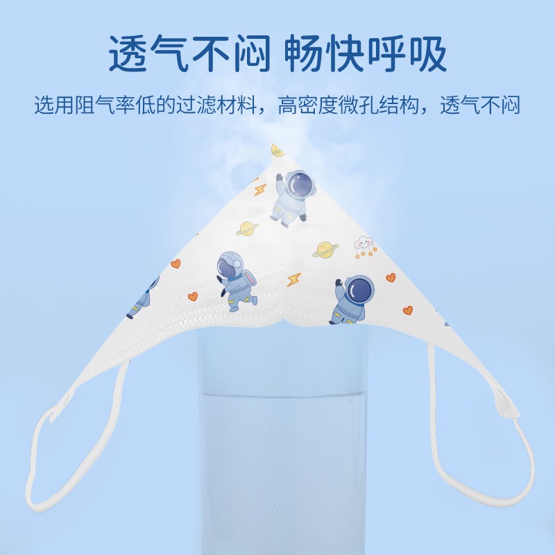 初医生儿童尺寸医用外科口罩3d立体一次性医疗5到12岁独立装夏季